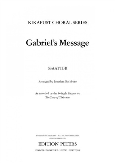 Gabriel's Message