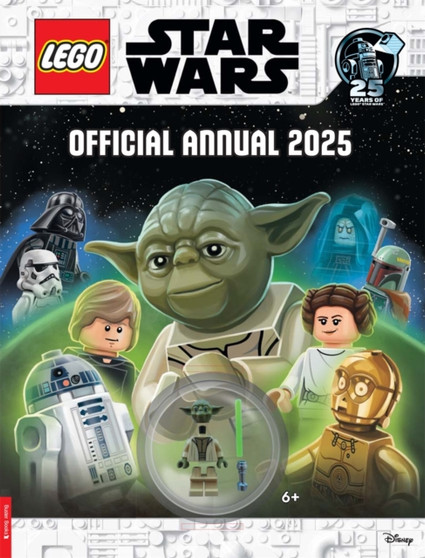 LEGO? Star Wars?: Official Annual 2025 (with Yoda minifigure and lightsaber)
