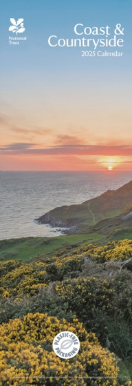 National Trust Coast & Countryside Slim Calendar 2025