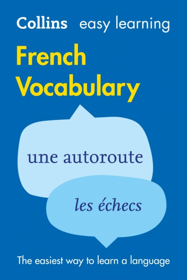 Easy Learning French Vocabulary : Trusted Support for Learning