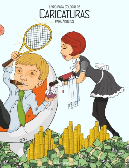 Livro para Colorir de Caricaturas para Adultos : 1 by Nick Snels - Paperback