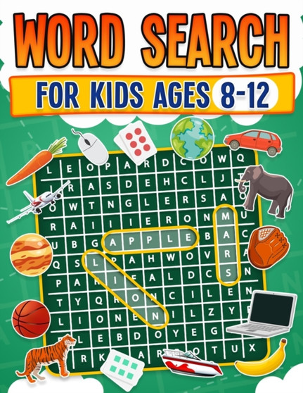 Word Search for Kids Ages 8-12 | 100 Fun Word Search Puzzles | Kids Activity Book | Large Print | Paperback : Search and Find to Improve Vocabulary and Spelling Skills | Word Search for Kids Ages 8-12