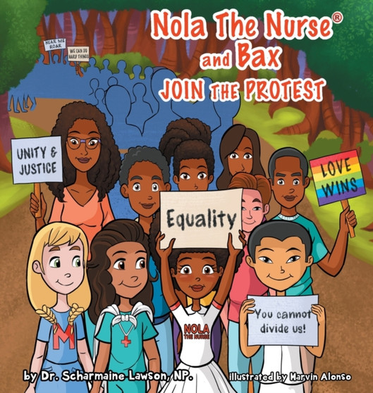 Nola The Nurse & Bax Join the Protest : 4