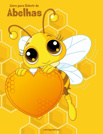 Livro para Colorir de Abelhas : 1