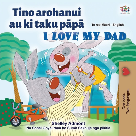 I Love My Dad (Maori English Bilingual Children's Book)