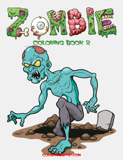 Zombie Coloring Book 2 : 2