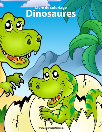 Livre de coloriage Dinosaures 1 : 1