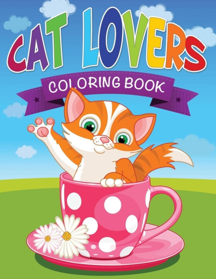 Cat Lovers Coloring Book