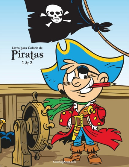 Livro para Colorir de Piratas 1 & 2 : 12