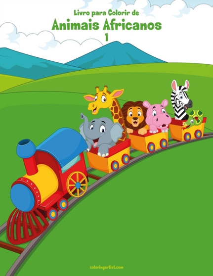 Livro para Colorir de Animais Africanos 1 : 1