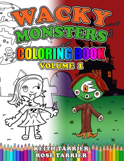 Wacky Monsters Coloring Book Volume 1 : 3