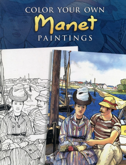Color Your Own Manet Paintings