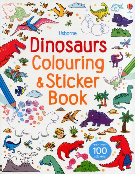Dinosaurs Colouring & Sticker Book