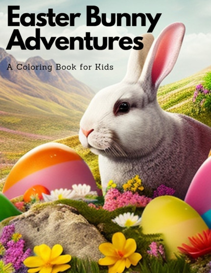 Easter Bunny Adventures : A Coloring Book for Kids