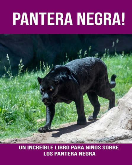Pantera negra! Un increible libro para ninos sobre los Pantera negra