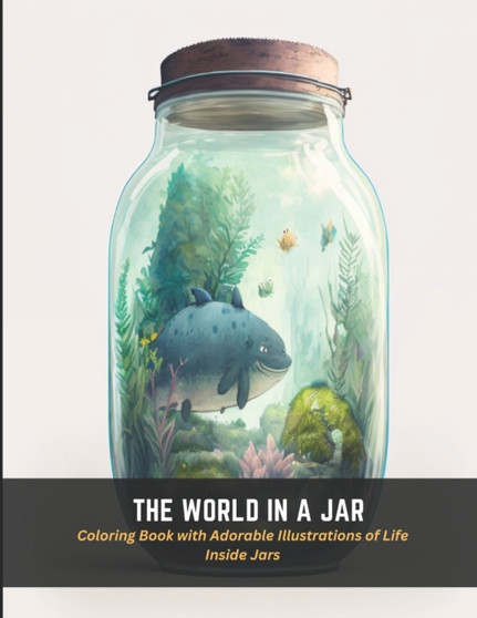 The World in a Jar : Coloring Book with Adorable Illustrations of Life Inside Jars