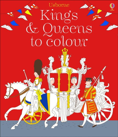 Kings and Queens Colouring Book