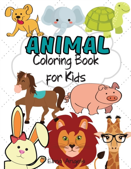 Animal Coloring Book for Kids : Amazing Animal Coloring Books, Fun Coloring Book for Kids & Toddlers, Page Large 8.5 x 11