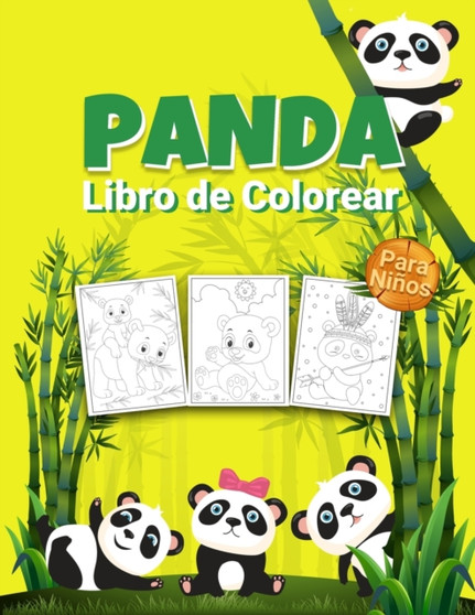 Panda Libro de Colorear para Ninos : Maravilloso libro de actividades del panda para ninos, chicos y chicas, gran libro de animales para colorear con el panda para toda la familia y divertidos libros