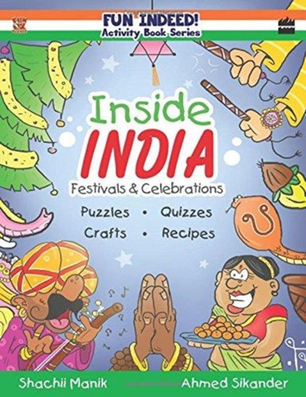 Inside India : Festivals and Celebrations, Activity Book for Kids