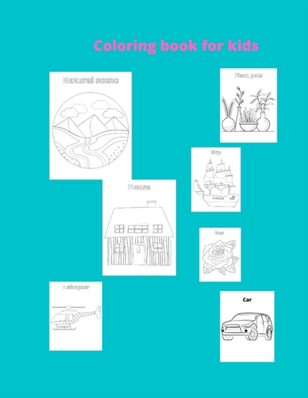 Coloring book : Coloring book for kids