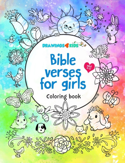 Bible verses for Girls : Coloring Book