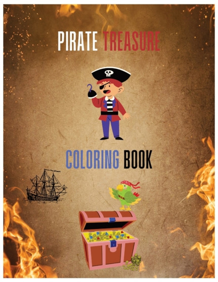 Pirate Treasure Coloring Book