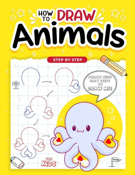 how to DRAW ANIMALS : STEP by STEP