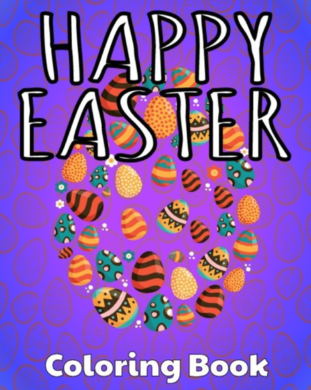 Happy Easter : Coloring Book