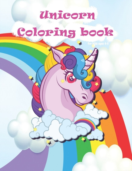 unicorn coloring book for kids ages 4-8 : cute unicorn drawings book to color for girls and boys