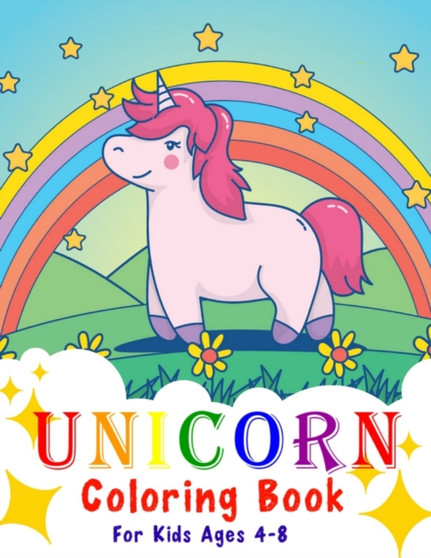 Unicorn Coloring Book for Kids Ages 4-8 : Coloring books for kids