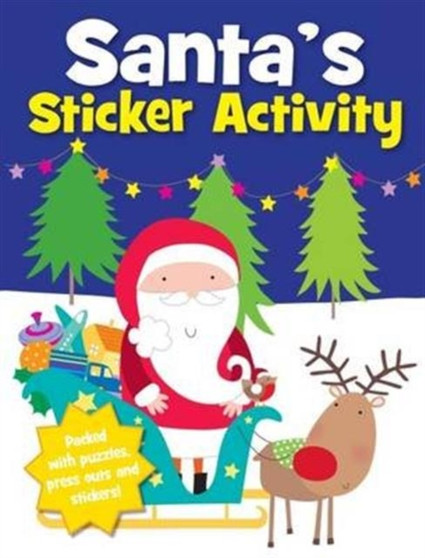 Santa's Christmas Sticker Activity : 4
