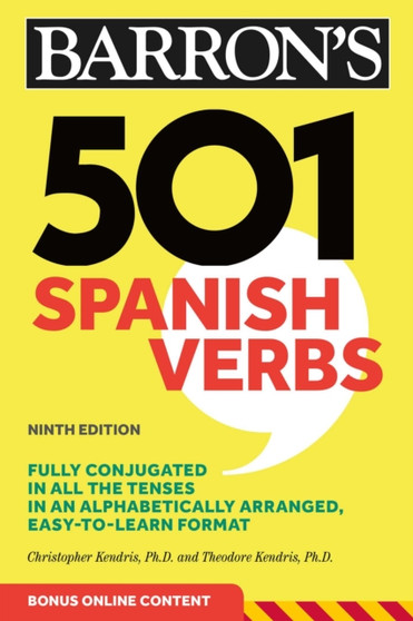 501 Spanish Verbs, Ninth Edition