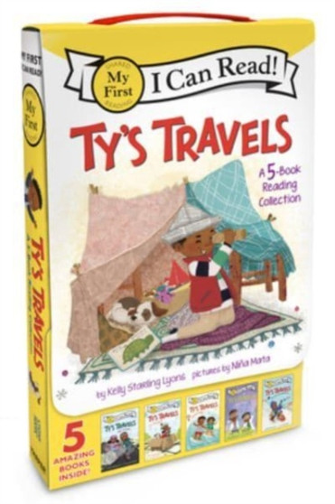 Ty???s Travels: A 5-Book Reading Collection : Zip, Zoom!, All Aboard!, Beach Day!, Lab Magic, Winter Wonderland