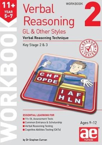 11+ Verbal Reasoning Year 5-7 GL  Other Styles Workbook 2 : Verbal Reasoning Technique