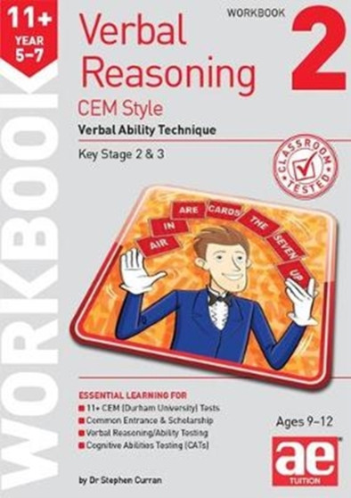 11+ Verbal Reasoning Year 5-7 CEM Style Workbook 2 : Verbal Ability Technique