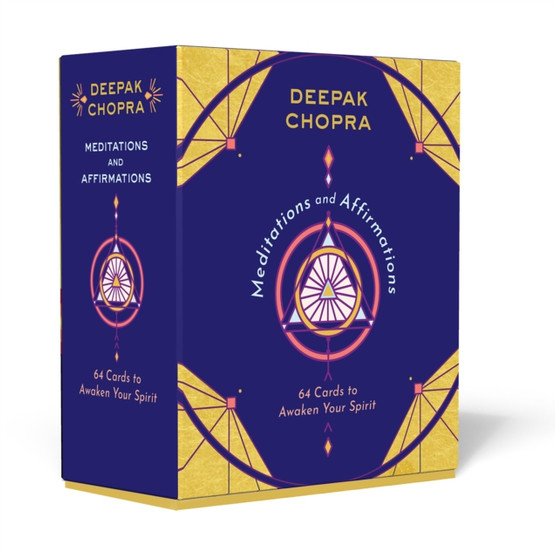 Meditations and Affirmations : 64 Cards to Awaken Your Spirit by Dr Deepak Chopra - Hardback