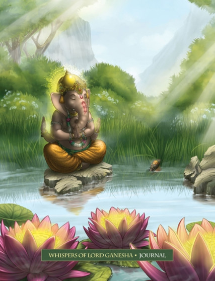 Whispers of Lord Ganesha Journal by Angela Hartfield - Paperback