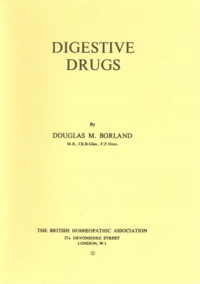 Digestive Drugs by Douglas M. Borland - Paperback