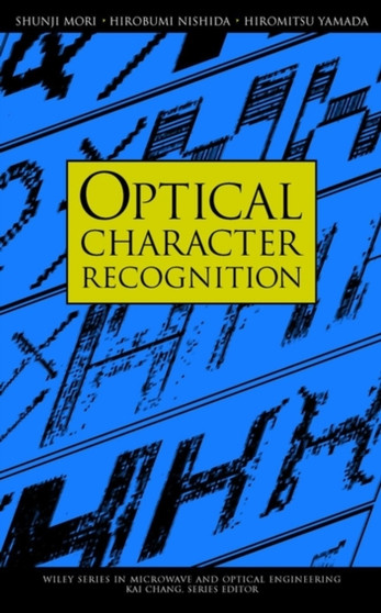 Optical Character Recognition by Shunji Mori - Hardback