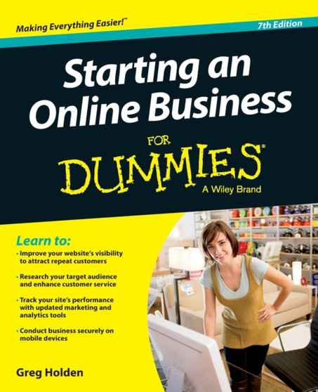 Starting an Online Business For Dummies by Greg Holden - Paperback