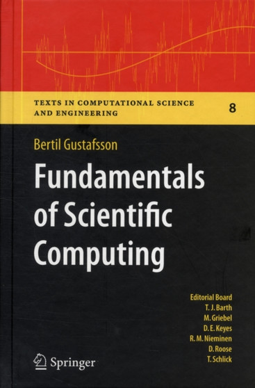 Fundamentals of Scientific Computing : 8 by Bertil Gustafsson - Hardback