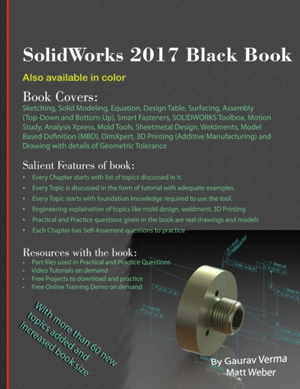 SolidWorks 2017 Black Book by Gaurav Verma - Paperback