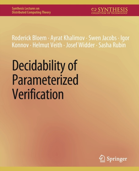 Decidability of Parameterized Verification by Roderick Bloem - Paperback