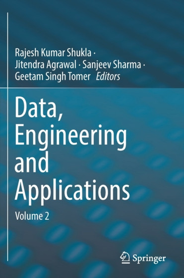 Data, Engineering and Applications : Volume 2 by Rajesh Kumar Shukla - Paperback