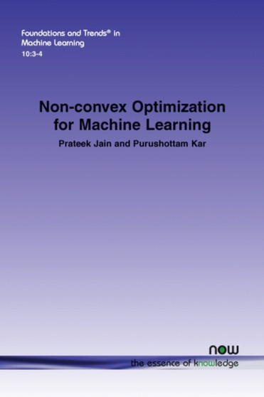 Non-convex Optimization for Machine Learning by Prateek Jain - Paperback