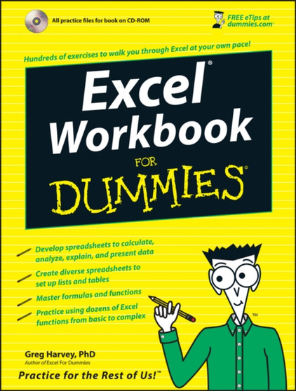 Excel Workbook For Dummies by Greg Harvey - Paperback