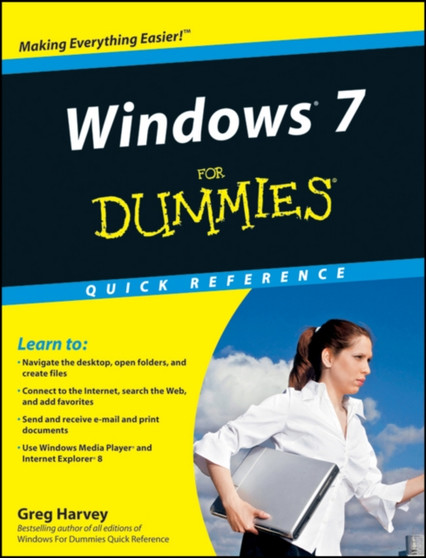 Windows 7 For Dummies Quick Reference by Greg Harvey - Paperback
