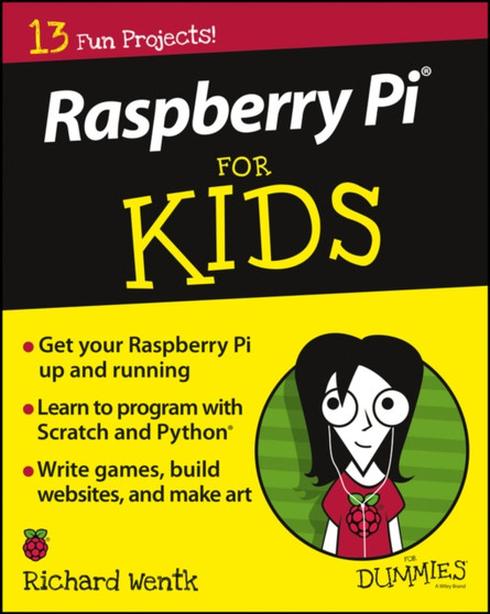Raspberry Pi For Kids For Dummies by Richard Wentk - Paperback
