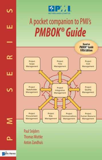 Pocket Companion To PMI's PMBOK Guide by Van Haren Publishing - Paperback